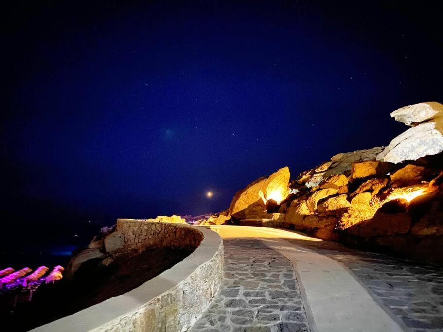 1Path Wave Mykonos Super Paradise Beach House Mykonos Town Exterior foto