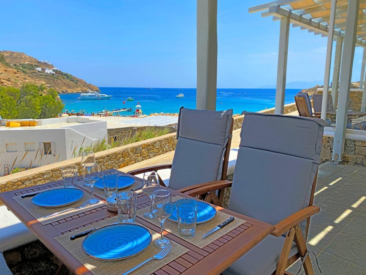 1Path Wave Mykonos Super Paradise Beach House Mykonos Town Exterior foto